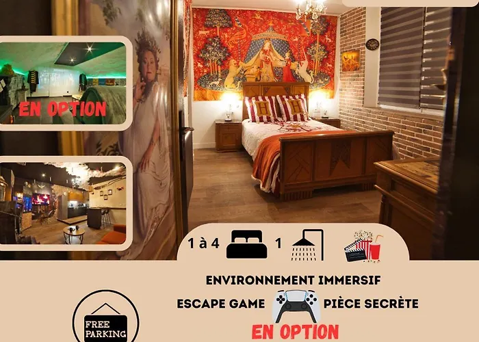 Apartament Chez Le Petit Potter Escape Game Et Piece Secrete En Option