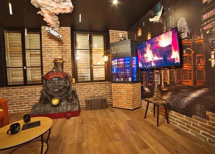 アパート Chez Le Petit Potter Escape Game Et Piece Secrete En Option ナンシー